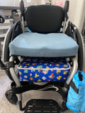 Custom Zippered Underseat Wheelchair Basket