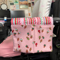 Pink Christmas Power Chair Arm Rest Bag